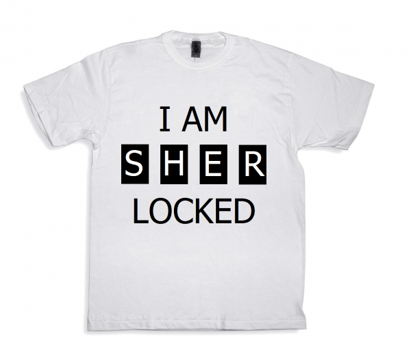 Camisa I Am Sherlocked - Branca