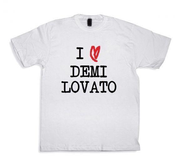 Camisa I Love Demi Lovato