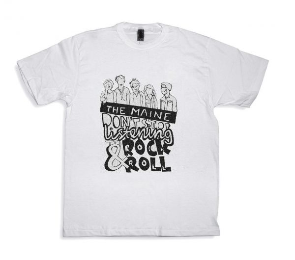 Camisa Don't Stop Listening to the Rock & roll