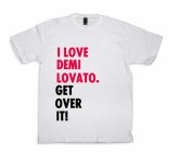 Camisa I Love  ****, Get Over It - PERSONALIZÁVEL